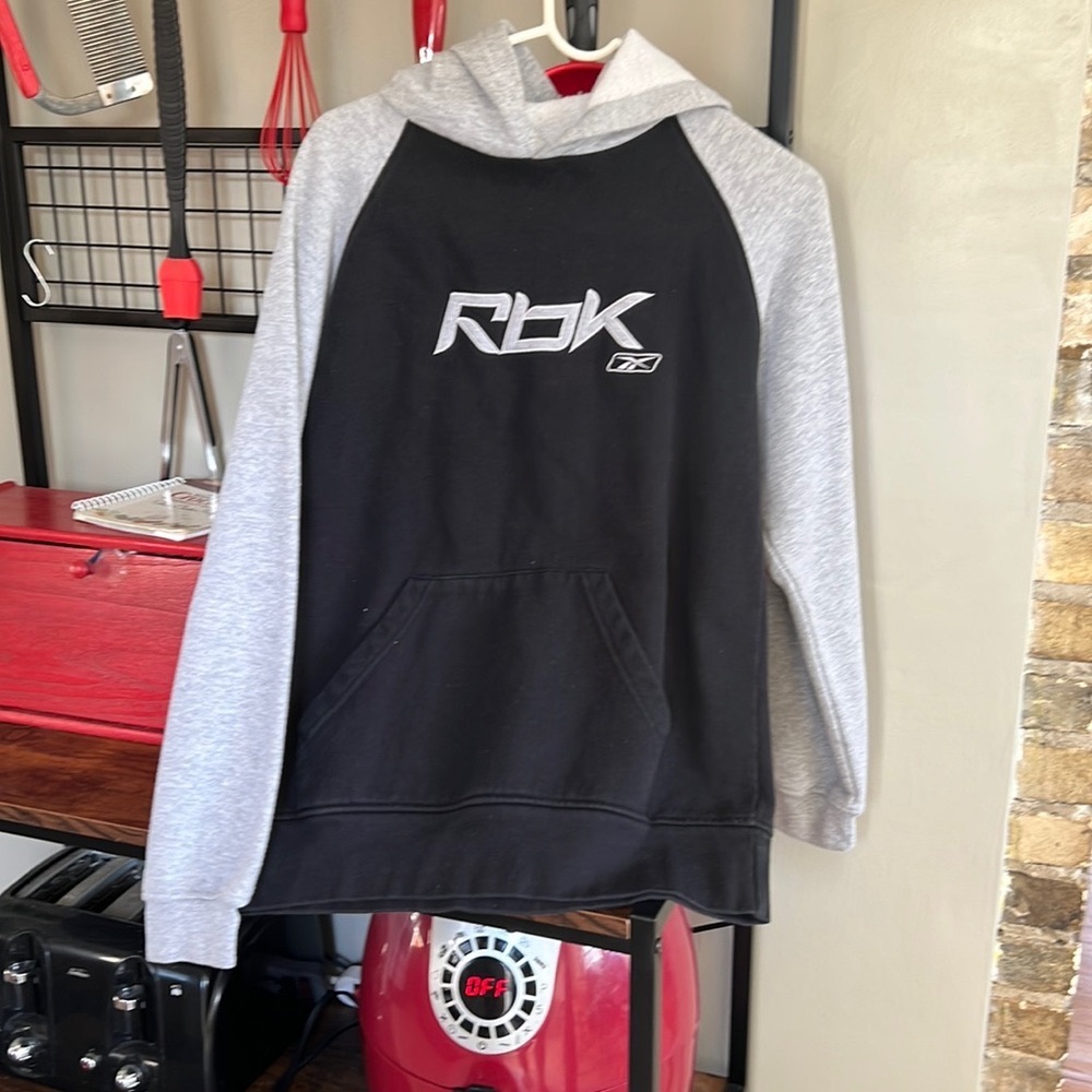Boys XL Reebok hooded sweatshirt- vintage!